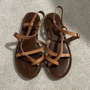 Mossimo Leather sandals